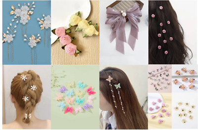 Baby Mädchen Kinder Band Schleife Prinzessin Chiffon Herz Haarspange Schleifen Clips Kleinkind