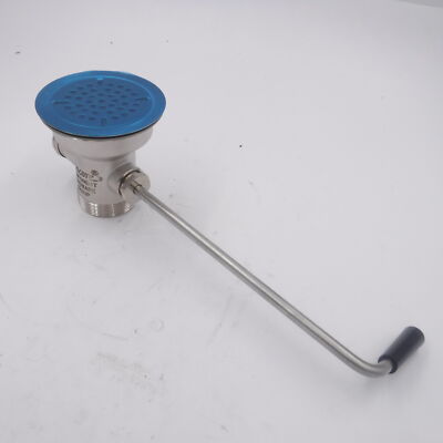 Encore D55-7510 Twist Handle Drain 3-1/2'' Sink Opening 2'' Outlet 1-1/2'' Male