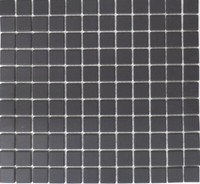 Mosaik Fliese Keramik Schwarz Unglasiert Rutschsicher Duschtasse Bodenfliese ...