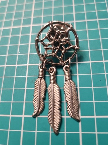 Pins De Revers Vintage Western Argent 925 - Occasion Très Bon état - Réf A243
