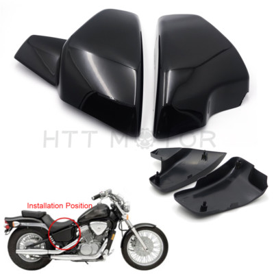Chrome ABS Battery Side Cover Fairing For Honda Shadow VT600 VLX 600 & Steed 400 (1988–1998) – Aftermarket, Easy Fit
