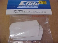E-FLITE EFLH1428 = FLYBAR PADDLE SET FOR MOUNTS/ADAPTERS:  B400