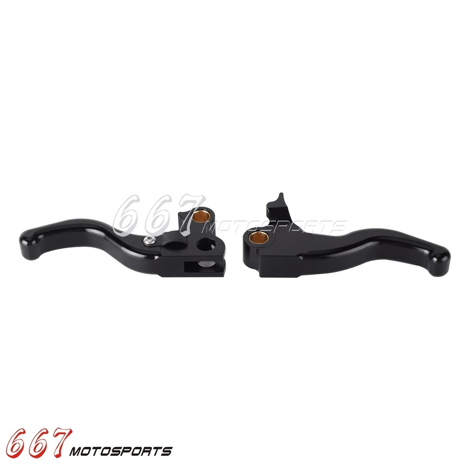 For 1996-2007 Harley Touring Street Glide Electra Glide Road King Hand Levers - Image 4 of 4