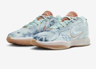 レブロン21 Nike LeBron 21 Basketball Shoes Argonite Jade Blue Tie Dye