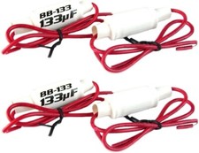 2 Pairs BB133 Audiopipe in Line Noise Filter Speaker Bass Blocker 4 OHM Blocker