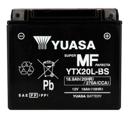 Batterie Für Triumph Speed Twin 1200 (2019-2023) – YUASA AGM, 12V 8,6Ah, Wartungsfrei, Inkl. Pfand