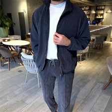 Mens Sweatsuits 2 Piece Tracksuit Sets Casual Pants Jogging Suits