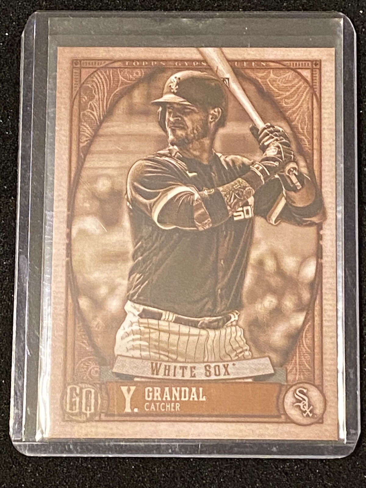 2021 Topps Gypsy Queen Yasmani Grandal #118 Sepia Parallel 99