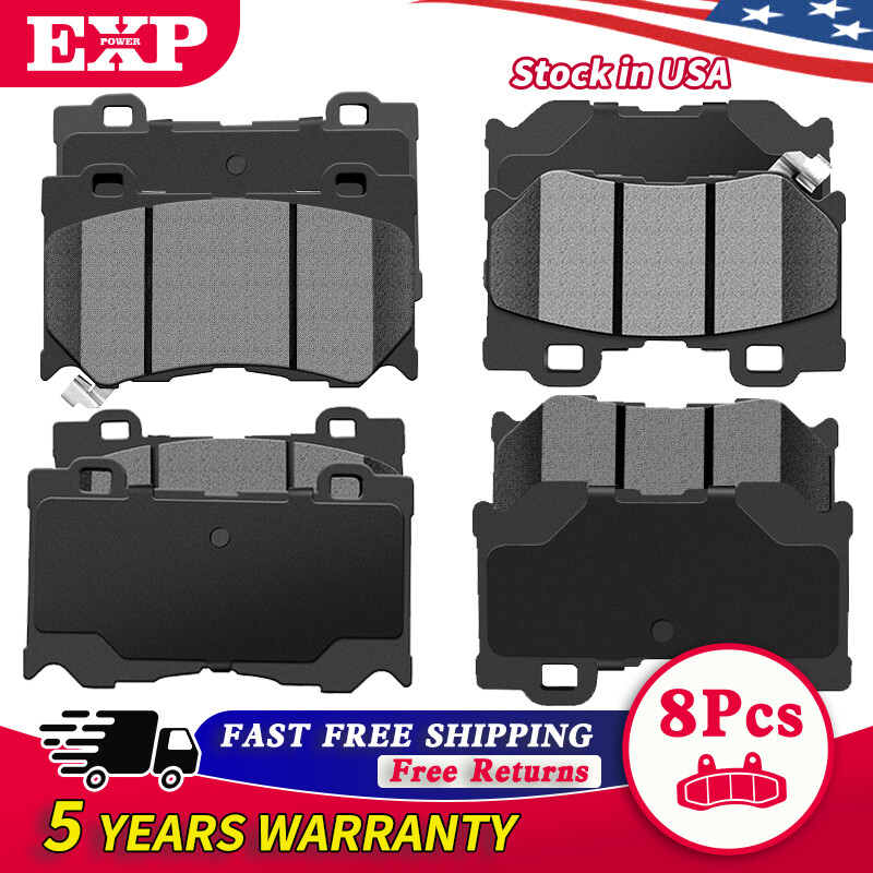 Front+Rear For INFINITI G37 Q50 Q60 M37 Nissan 370Z Ceramic Brake Pads Kit eBay