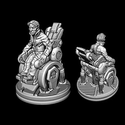 Professor Rex - Novus Landing - Starfinder - Cyberpunk - Science Fiction - Syfy 