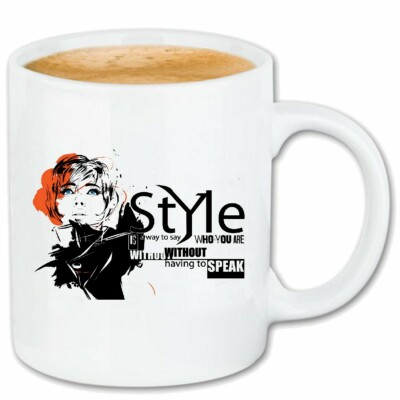 Kaffeetasse STYLE FASHION LOVE BEAUTY PEOPLE NYC CLOTHING GIRL NEW YORK WEDDING