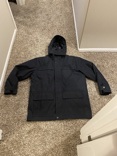 Black Heavy Mens XL London Fog Jacket 