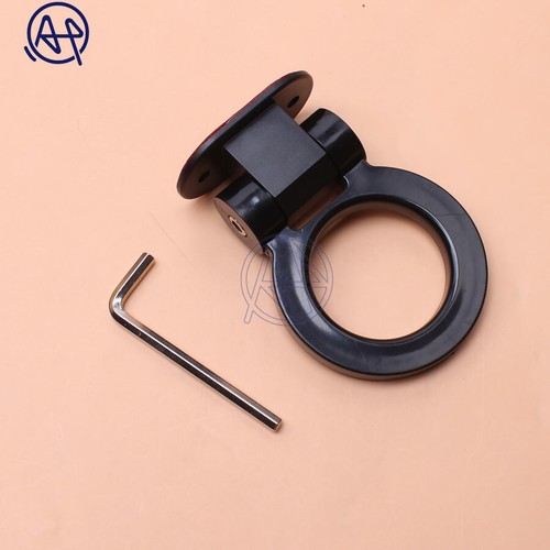 1pc ABS Car Bumper Decorative Adorn Trailer Triangle Tow Hook Trailer Automobile - Picture 8 of 22