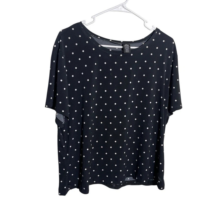 Chemisier Noir East 5th Taille XL - Occasion En Très Bon état, Manches Longues