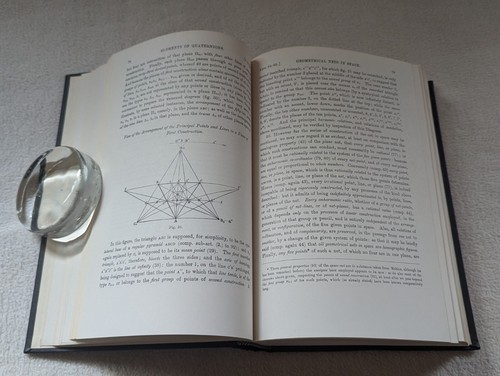 1969 Reprint Elements of Quaternions Sir William Rowan Hamilton ~ Third Edition - Picture 8 of 13