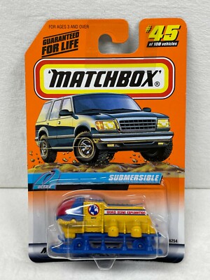MATCHBOX MOC 1999 OCEAN #45 SUBMERSIBLE EXPLORATION A