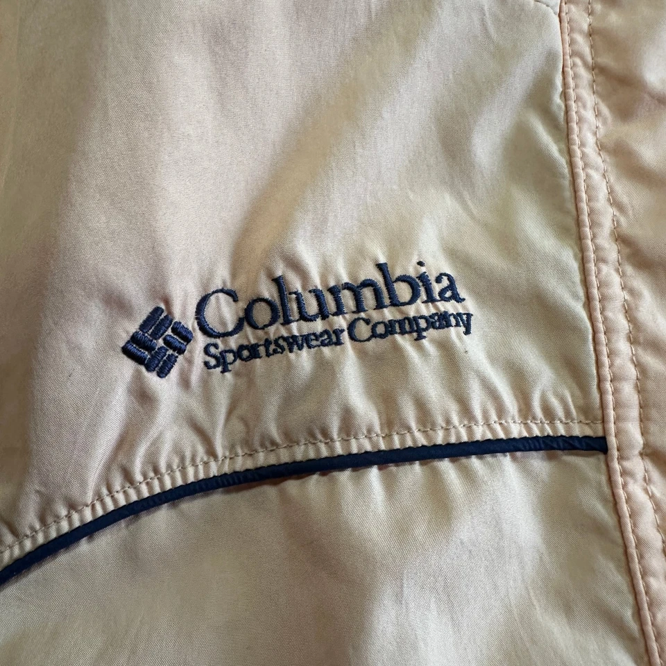 Chaqueta Columbia Para Mujer XL Forrada Amarilla De Colección Embalable Con Capucha Cremallera Completa Gorpcore Y2K Foto 4 de 4