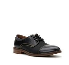Brand New Men's Size 11 Chaps Daywear Black Lace Up Dress Shoes Trendy & Stylish