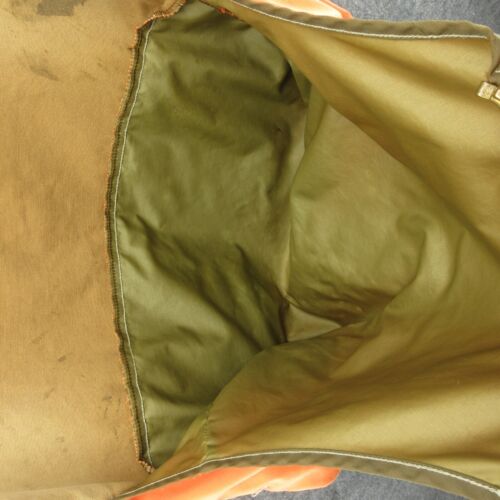 VTG Carhartt Vest Mens Large Brown Orange VU250 Hunting Game Bag Distressed 90s - Picture 23 of 24