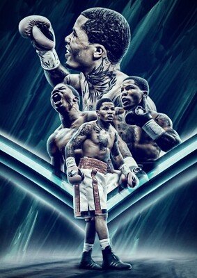 Kleines A6 Gervonta Davis Poster (brandneu)