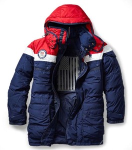 Polo Ralph Lauren 18 Olympic Team Usa Down Jacket Heated Parka Men Mt Size Ebay