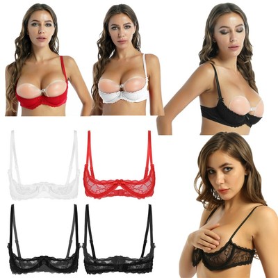 Women's Push Up Bras Crop Tops Underwear Bralette Lingerie Nightwear  Brassiere