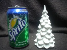  E322 - Ceramic Bisque 5" Village Tree - No Base, No Holes - Ready to Paint