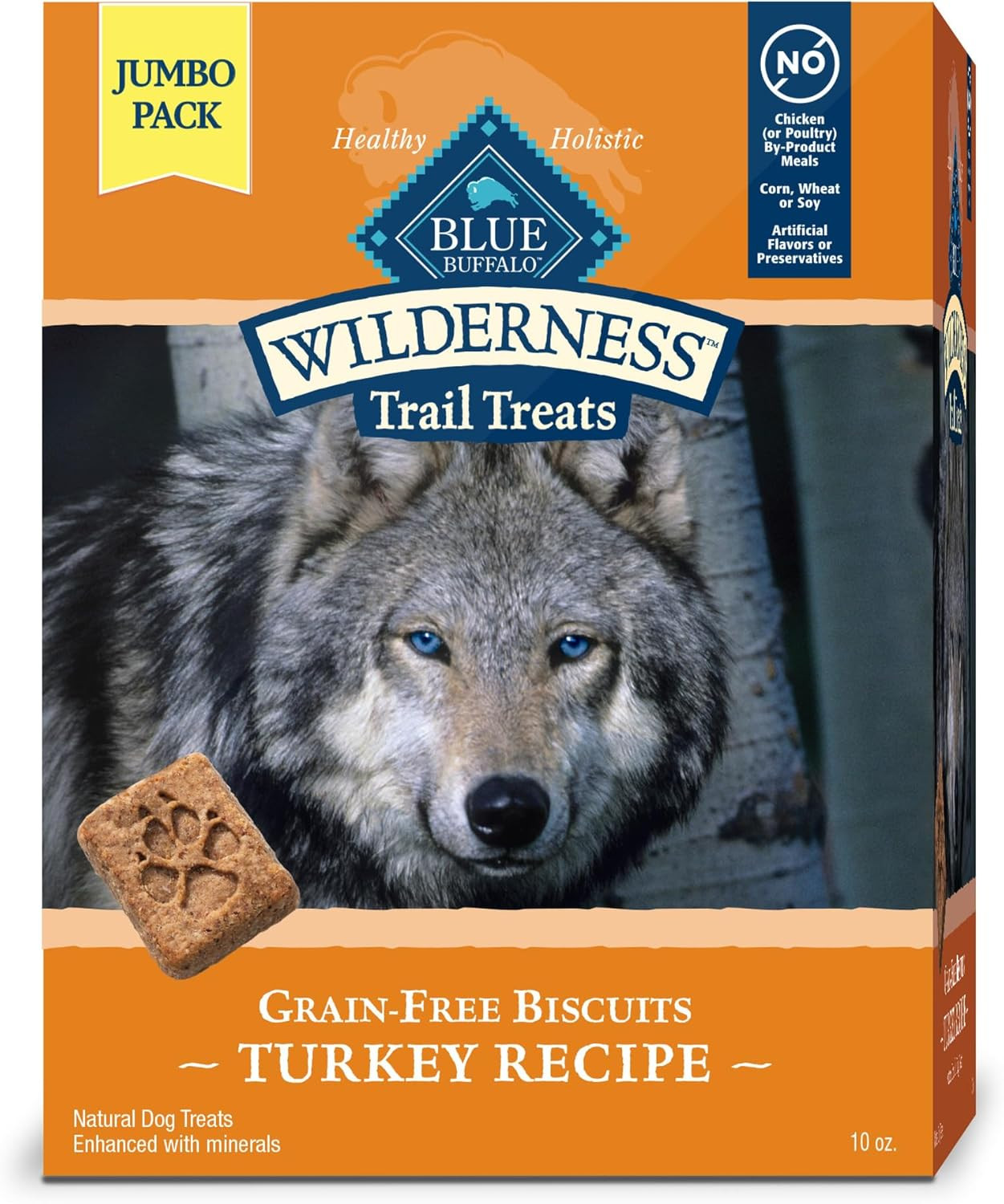 Wilderness Trail Treats High Protein Grain Free Dog Biscuits Crunchy Dog Treats,