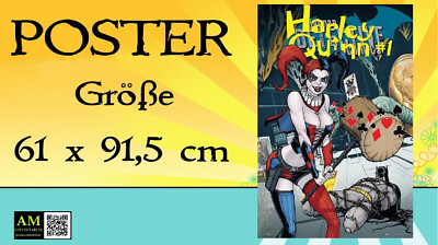POSTER - BATMAN - HARLEY QUINN FOREVER EVIL - 91x61,5cm - NEU/OVP