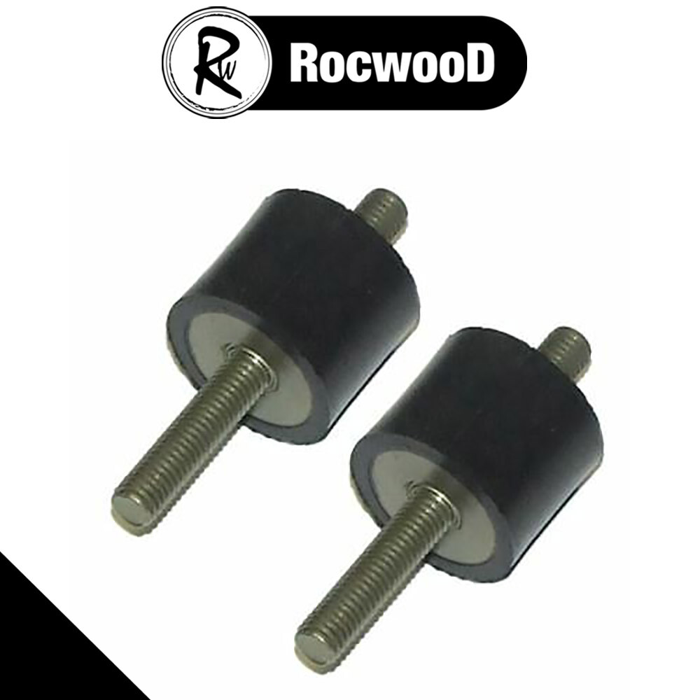 2 x Rubber Engine Mounts Fits Small Vibe Plates Generators Water Pumps  Engines