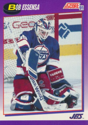 1991-92 Score American #251 BOB ESSENSA - Winnipeg Jets