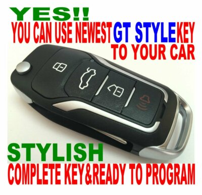 GT STYLE FLIP KEY REMOTE 11-13 SCION TC 08-12 XD CHIP-G KEYLESS CHIP FOB BEEPER