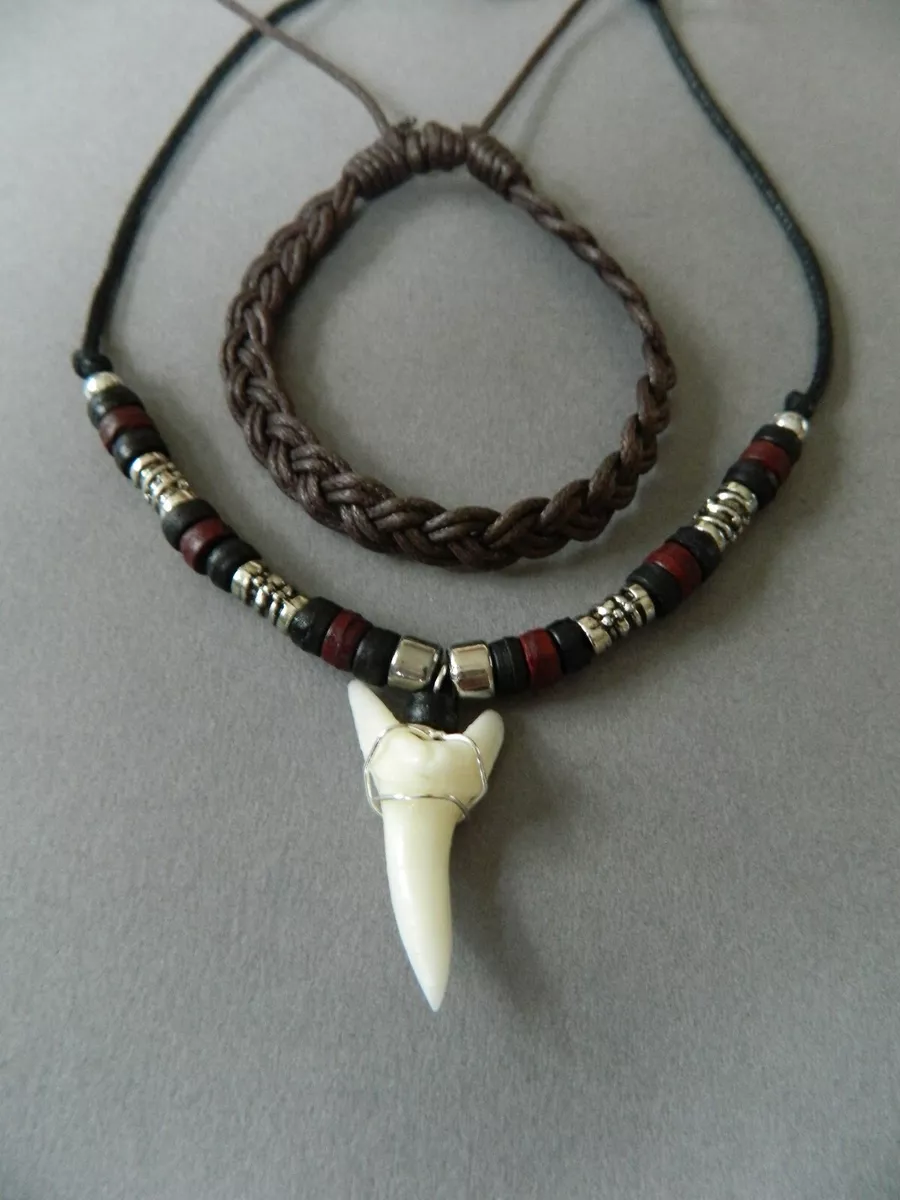 Shark tooth store necklace ebay