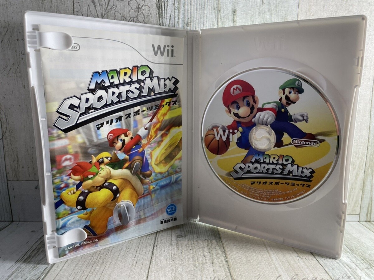 Wii Mario Sports Mix - Japanese Version - USED Game - 2010
