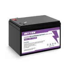 24V 7Ah LiFePO4 Battery, Rechargeable Lithium Iron Phosphate Battery, 2000+ C...