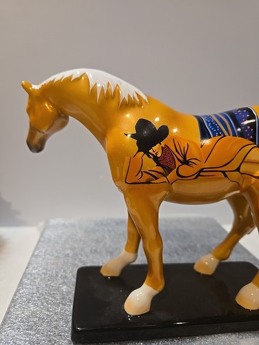 "Blondes" Ceramic Horse Figurine Trail of Painted Ponies 2006 12227 David Devary - Picture 8 of 13