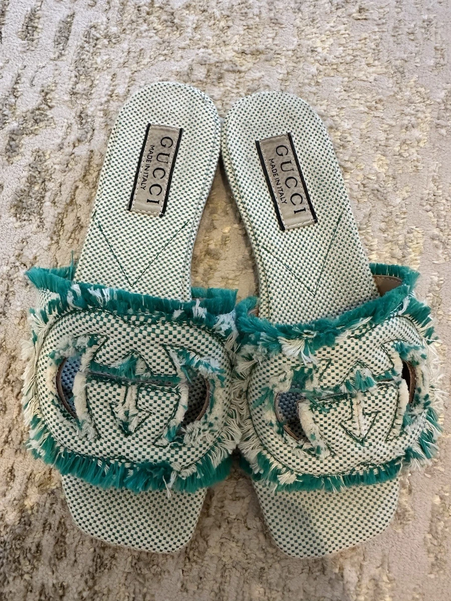 Gucci Green Sandals for Women for sale - eBay