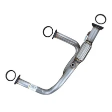 Stainless Steel Front Flex Exhaust Y Pipe fits: 2003-2004 Honda Pilot 3.5L