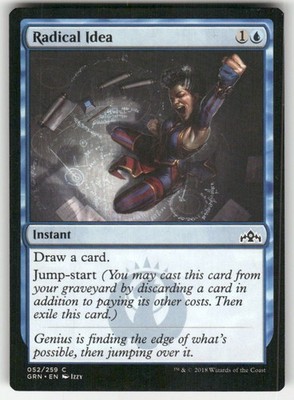 Radical Idea 52 C Guilds of Ravnica NM Magic: The Gathering