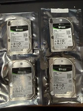 Lot of 4 Seagate Enterprise SAS 2.5” 12Gb/s 2TB Hard Drive ST2000NX0273 *TESTED*