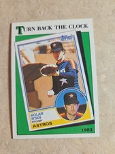 1988 Topps - Turn Back The Clock Nolan Ryan #661