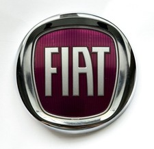 2012 2017 Fiat 500l Rear Trunk Lid Chrome Red Emblem Badge Logo Oem 2012 2017 Fiat 500l Rear Trunk Lid Chrome Red Emblem Badge Logo Oem