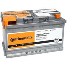 Continental 2800012040280 Batterie de Démarrage 12V 80Ah 800A EN pour VW