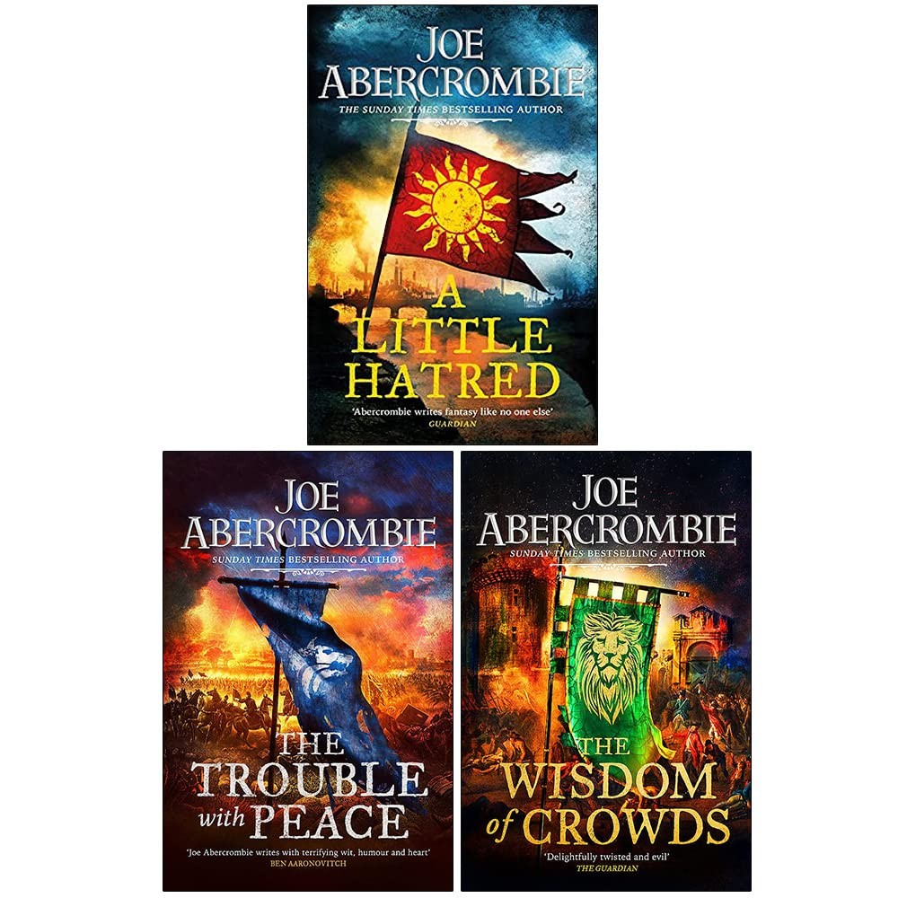 Various Publishers Joe Abercrombie The Age Of Madness 3 Books Collection Set (A Little Hatred, The Trouble With Peace, The Wisdom Of Crowds) - Image 8