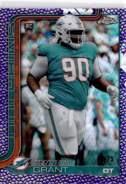 2025 Topps Chrome Kenneth Grant /75