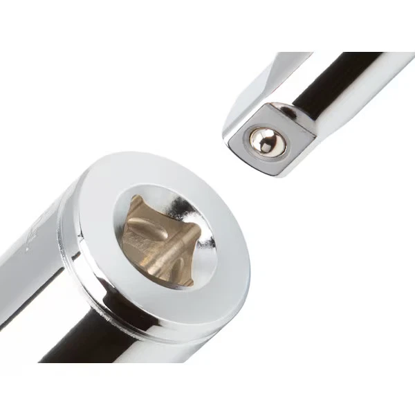 Tekton 3/8 Inch Drive 12-Point Socket Set with Rail, 9-Piece (5/16-3/4 in.) - Image 4 of 4