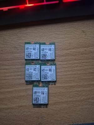(5) Intel Dual Band Wireless-AC 7265 7265NGW WiFi Card 00JT535