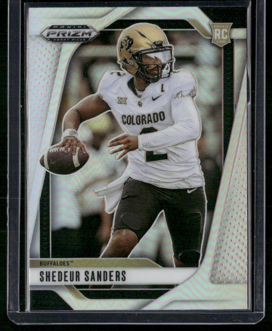 2025 Panini Prizm Draft Picks #19 Shedeur Sanders Prizms Silver