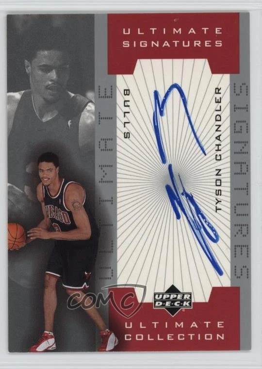 Upper Deck Tyson Chandler Basketball Autographed Sports Trading