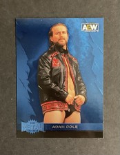 2022 Skybox AEW Metal Universe Blue Spectrum #142 Adam Cole